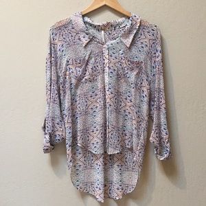 Free People Hi-Lo Blouse